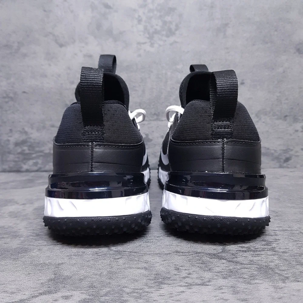 NIKE Alpha Huarache 9 Elite TF LAX Turf Lacrosse Shoes Mens 7 Womens 8.5 Black‎